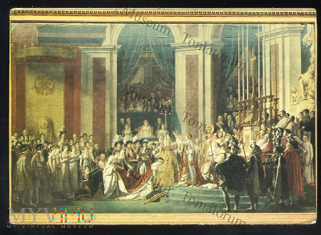 Napoleon I koronujący cesarzową Josephine w 1804 r