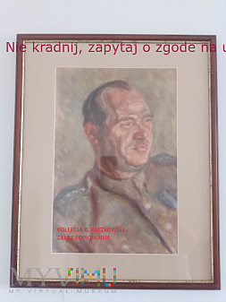 Portret płk. W.J. Tyczyńskiego dowódcy 56 P.P.Wlkp