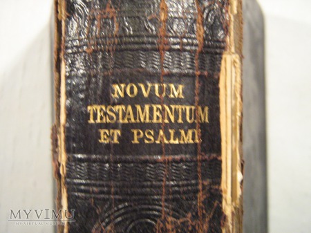 Nowy Testament i Psalmy z 1886r.