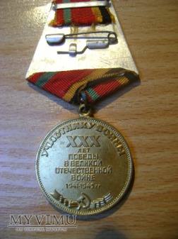 Medal 30-lecia Zwycięstwa w Wielkiej Wojnie...