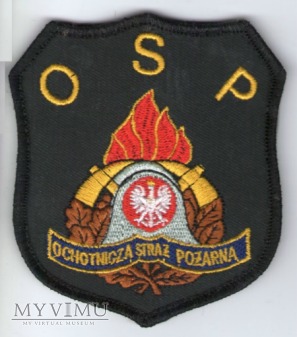 Emblemat OSP ze znakiem PSP