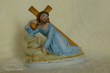 Duże zdjęcie Jezus upada pod krzyżem nr 12164