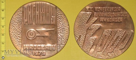 Medal kolejowy - społeczny KZ PZPR Pafawag Wrocław