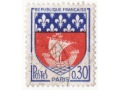 Znaczek z serii herby miast Francja 1965