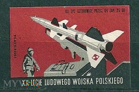 XX-Lecie Ludowego Wojska Polskiego.8.1963.Czechowi