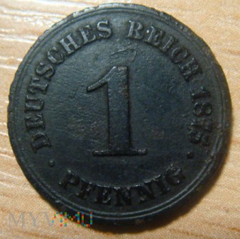1 Pfennig 1875 B