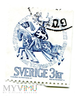 Duże zdjęcie Szwecja, Pieczęć księcia Magnusson'a 1970