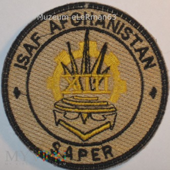 Saper ISAF Afganistan XIII zmiana.