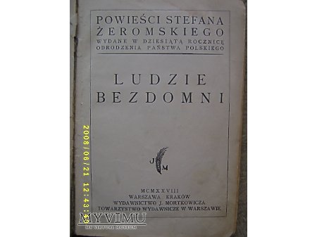 "Ludzie bezdomni" i "Płomień"-1928 r.