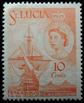 St. Lucia 10c Elżbieta II