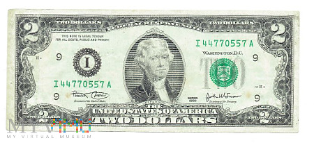 USA - 2 dolary 2003r.