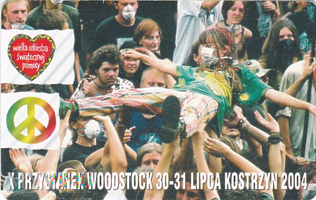 Duże zdjęcie Karta telefoniczna - Woodstock 2004