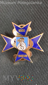 Pamiątkowa odznaka WOWKOW - oficerska Nr:040