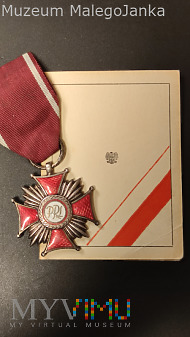 Duże zdjęcie Srebrny Krzyż Zasługi - PRL + Legitymacja