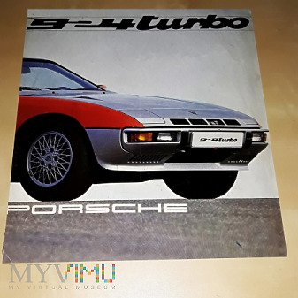 Prospekt Porsche 924 Turbo 1979
