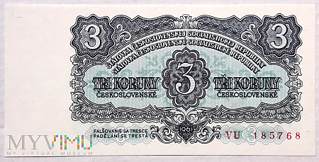 Czechosłowacja 3 kcs 1961