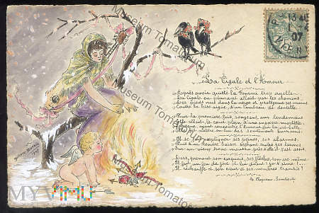 Konik Polny i Miłość - La Cigale et L'Amour - 1907