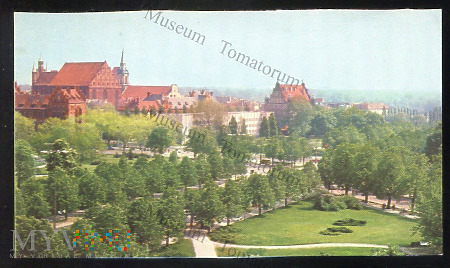 Toruń - Fragment miasta - lata 60-te
