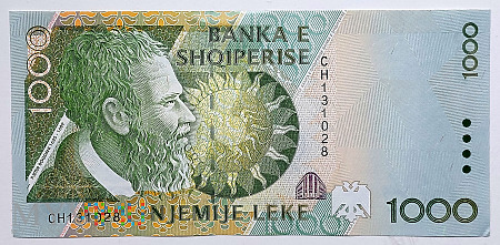 Albania 1000 leke 1996