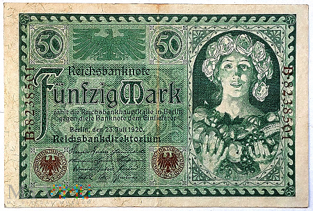 Niemcy 50 marek 1920