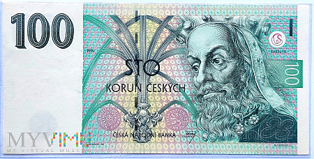 Czechy 100 kc 1995