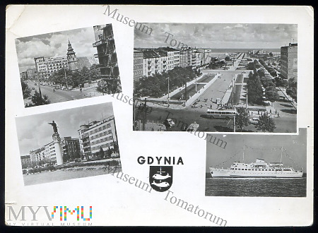 Gdynia - wielowidokowa - 1964