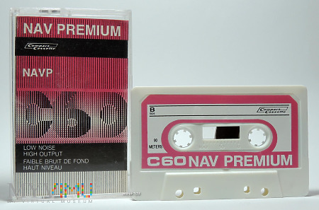 Nav Premium C60 kaseta magnetofonowa