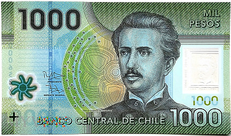 CHILE 1000 pesos 2012