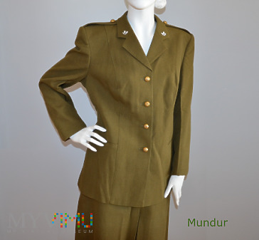 Brytyjski uniform, woman's no 2 dress army