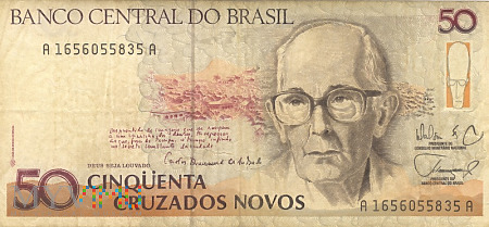 Brazylia 50 Cruzados Novos (50 BRN) 1989-1990
