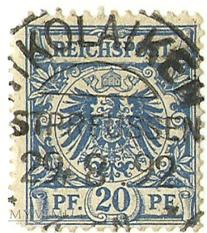 20 pfennig Mikołajki 1892 r.
