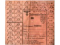 Nährmittelkarte 38 1942 Dramburg