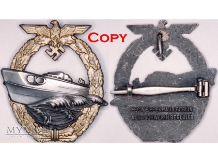 Odznaka dla Załóg Torpedowców Patrolowców wzór II