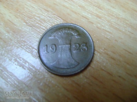 1 rentenpfennig 1923