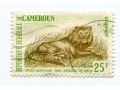 Lew Kamerun Cameroun Park WAZA znaczek