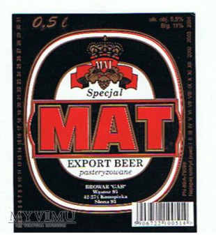 mat export beer