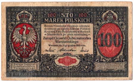 Duże zdjęcie 09.12.1916 - 100 Marek Polskich