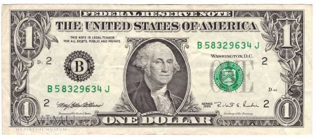 USA, 1 dolar