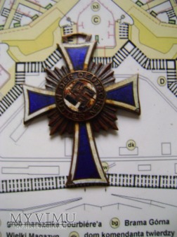 krzyż matki Mutterkreuz brązowy