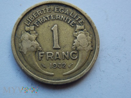1 FRANK-1932 -FRANCJA