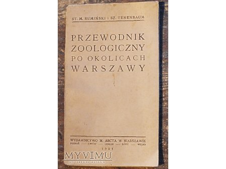 Duże zdjęcie PRZEWODNIK ZOOLOGICZNY - 1921 r.