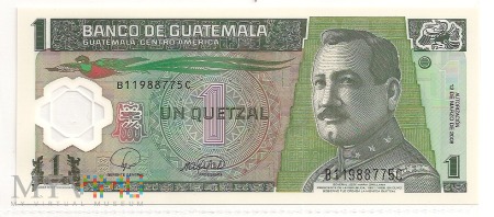 Gwatemala.2Aw..1 quetzal.2008.P-115