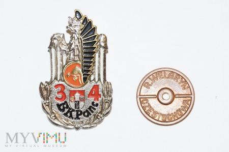 Duże zdjęcie Odznaka pamiątkowa 34 BKPanc - srebrna (1)
