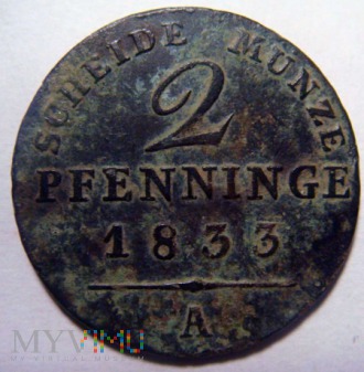 2 Pfenninge 1833 A - Friedrich Wilhelm III