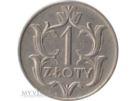 Duże zdjęcie 1 złoty 1929 rok