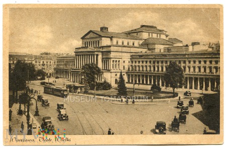 Warszawa - Teatr Wielki - lata 20-te XX w.