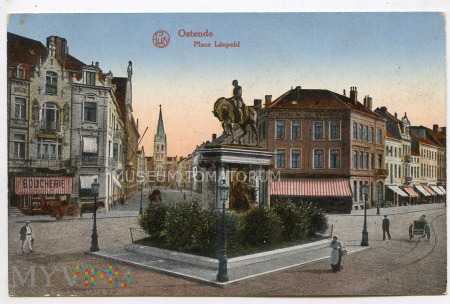 Ostenda - Plac Leopolda - 1917