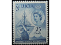St. Lucia 25c Elżbieta II
