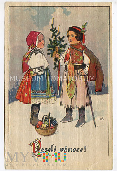 Wesołych Świąt - obieg 1924 r.