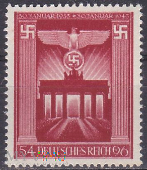Duże zdjęcie Brandenburg Gate with Reich-Eagle